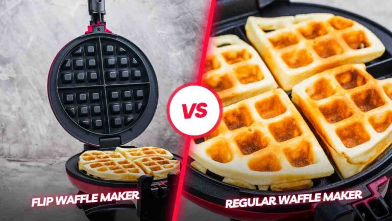 Flip waffle maker vs Regular